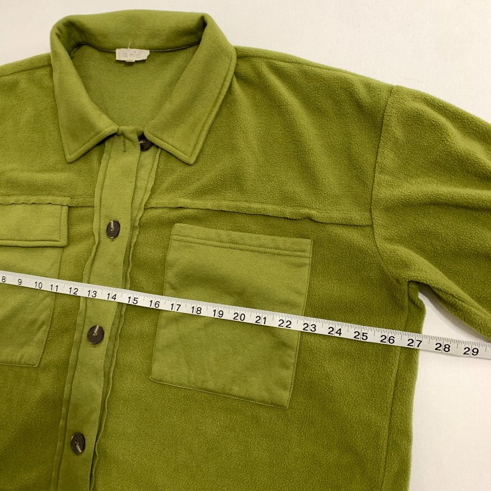 La Miel Matilda Jacket Oversized Lightweight Jacket Button Up Front Womens Small - Picture 11 of 13